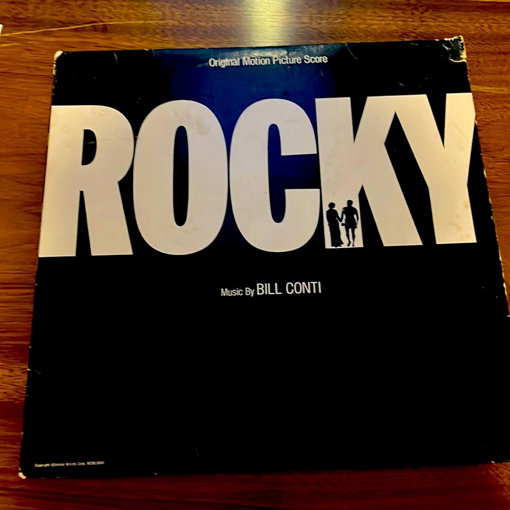 ROCKY- SYLVESTER STALLONE 1980s!! Absolutely fabulous for your record collection